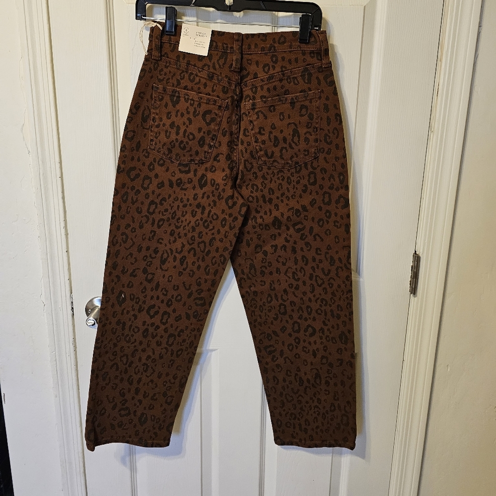 Universal Thread Vintage Straight Leopard Print J… - image 2